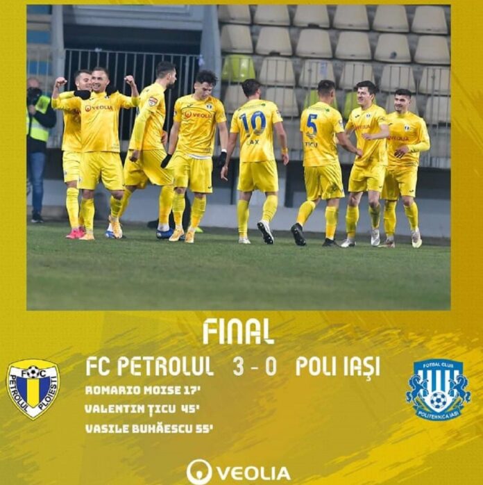Surpriză la Ploiești. Petrolul – Poli Iași 3-0