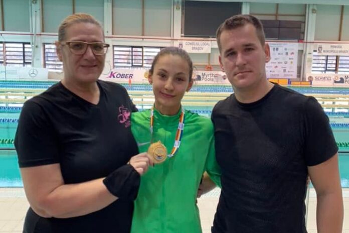 CSM Ploiești: Înotătoarea Briana Păun, medalie de aur la Cupa României pentru Cadeți