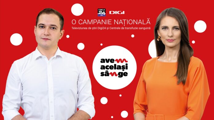 Campania Digi24 “Avem același sânge” ajunge în Prahova