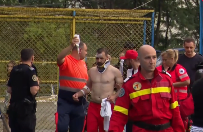 Accidentare gravă la un meci de fotbal în Prahova, între Daco-Getica – Tricolorul Breaza