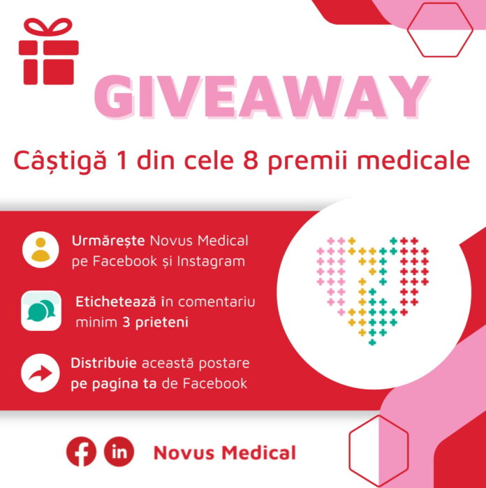 Concurs Novus Medical: câștigă premii pentru tine și familia ta!