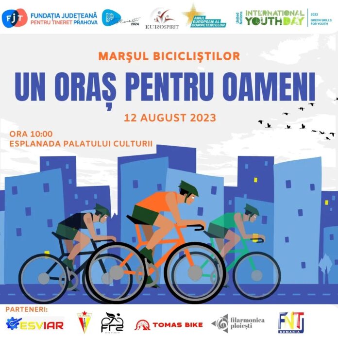 Marșul Bicicliștilor la Ploiești. Programul evenimentului ”Un oraș pentru oameni!”