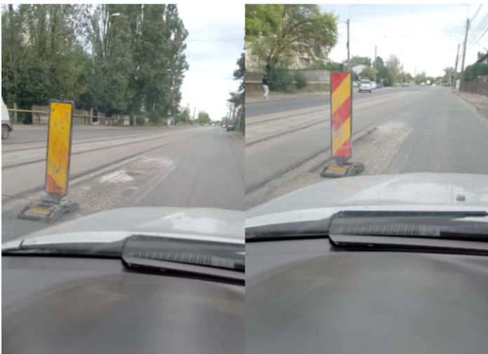 Ploieștiul plin de gropi. Primăria plombează asfaltul turnat în primăvară pe strada Mihai Bravu