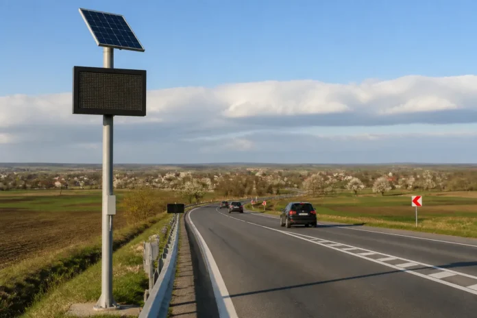 Panourile solare apărute pe DN1, în Prahova