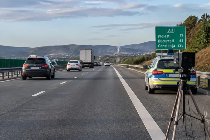 Radar pe autostrăzile din Prahova