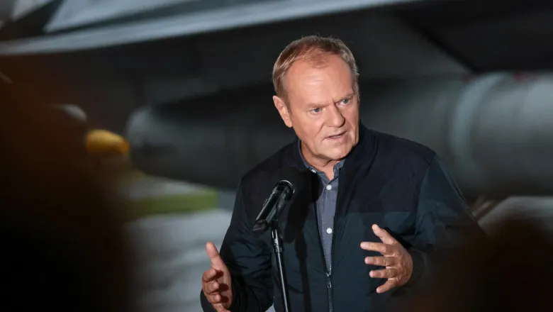 donald tusk sustine o alucutiune