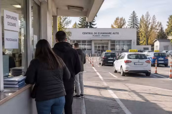 Examenul auto în Prahova: aproape trei luni de așteptare pentru proba în trafic