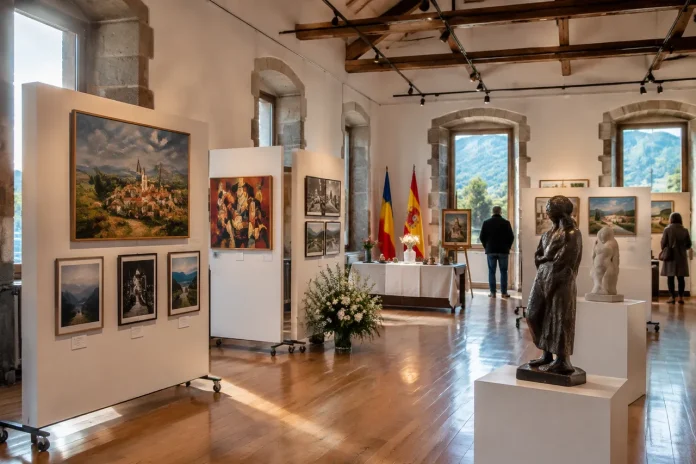 Iulian Neagu a coordonat expoziția EXPO BIMENES 2026, la Festivalul CultuRo din Asturias