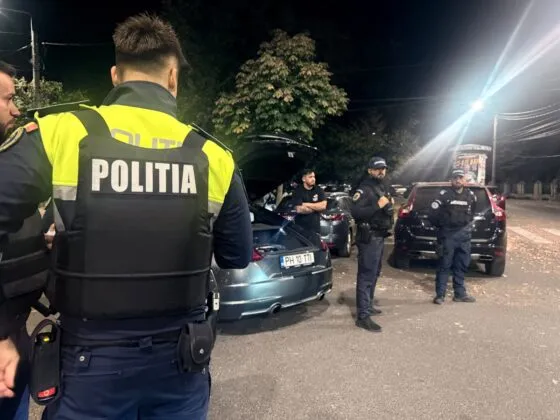 politisti razie noaptea