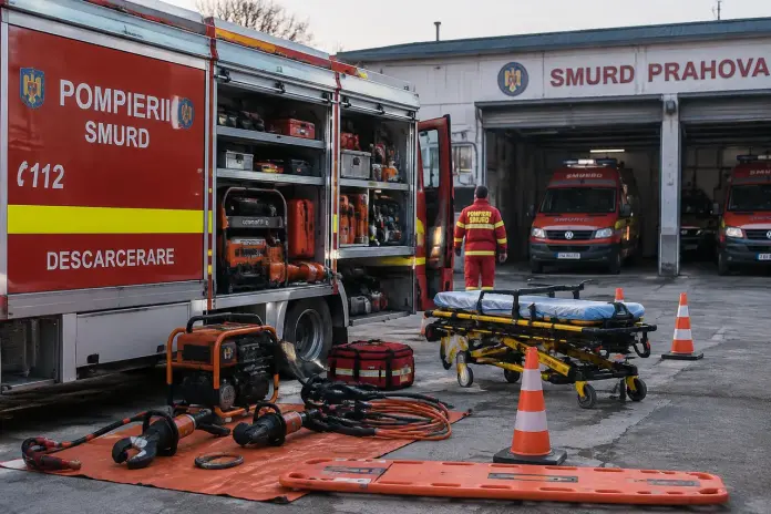 Prahova, pe locul al doilea la descarcerări SMURD în primele nouă luni din 2026